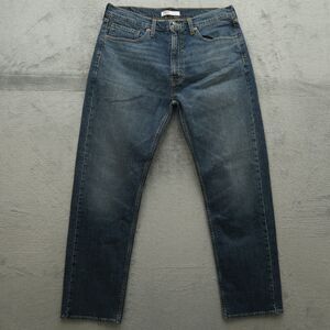 Levi's Signature Jeans Mens Size 36x32 Blue Regular Straight Stretch Denim Pants